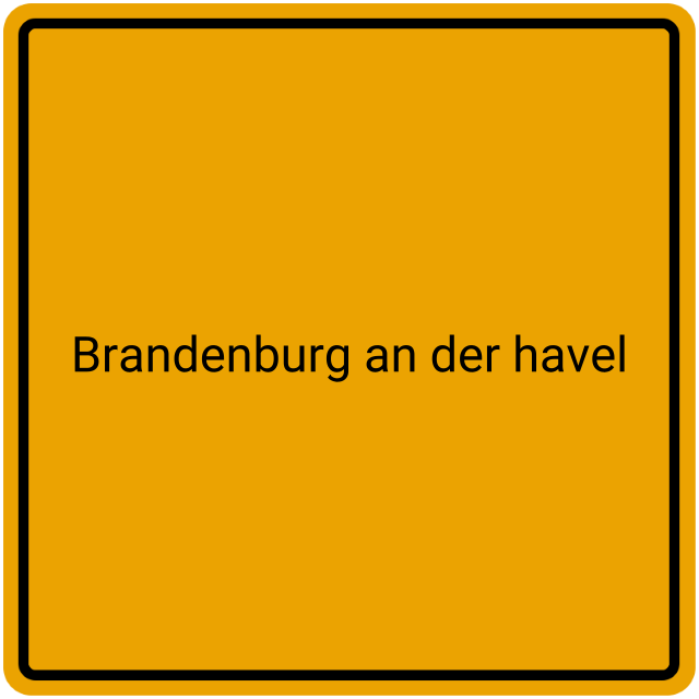Meldebestätigung Brandenburg an der Havel